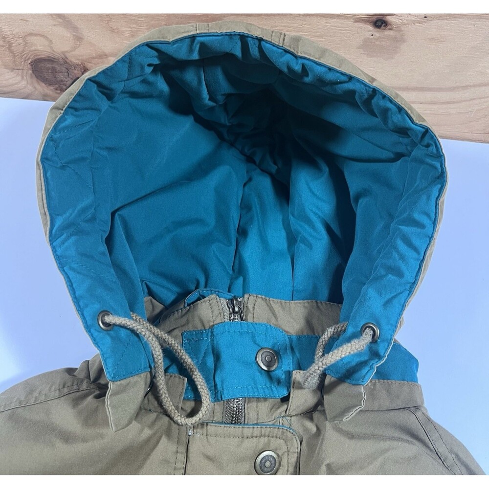 Vintage 80s/90s East West Colorblock Hooded Ski Parka Jacket Men's Large - Picture 13 of 13